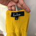 Lulu’s marigold wrap around halter top