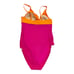 SUMMERSALT One Piece Swimsuit The Jetsetter Hibiscus Tangerine Pink UPF 50+ 4