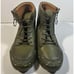 Sheridan Mia Leather Side Zip Ankle Boots Alba Olive Womens 8.5