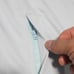 Patagonia Women's Coastal Hideaway Hoody Full Zip Hoodie Jacket Light Blue Small