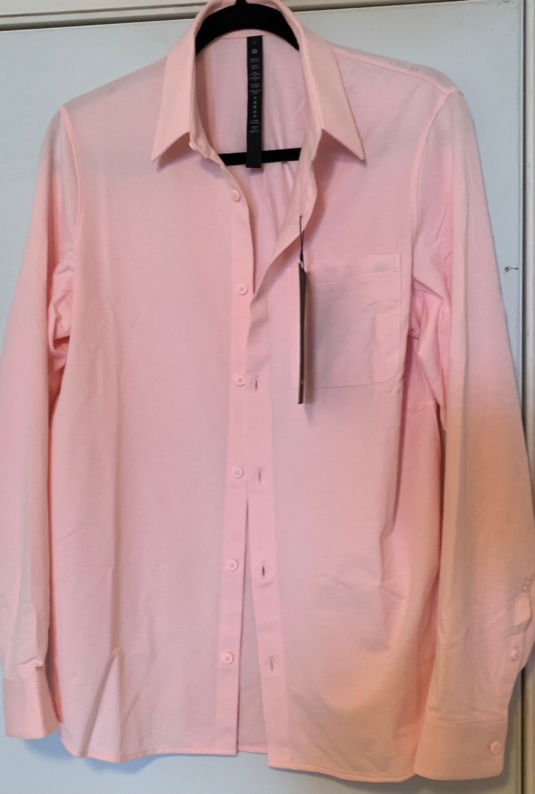 Lululemon Commission Pink Long Sleeve Shirt size Small