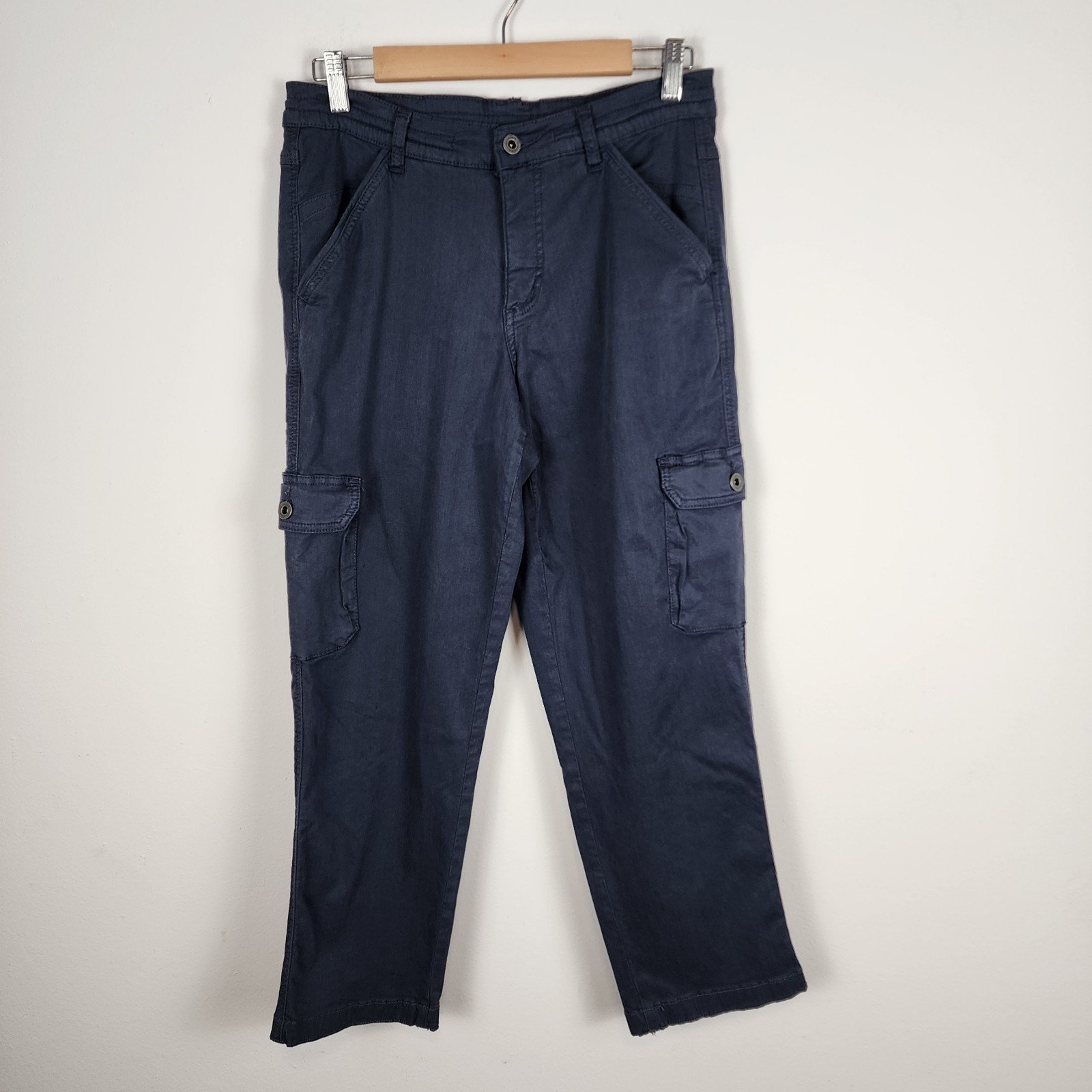 Kuhl Kultivatr Cargo Dark Gray Drawstring Outdoor Pants Women's Size 8