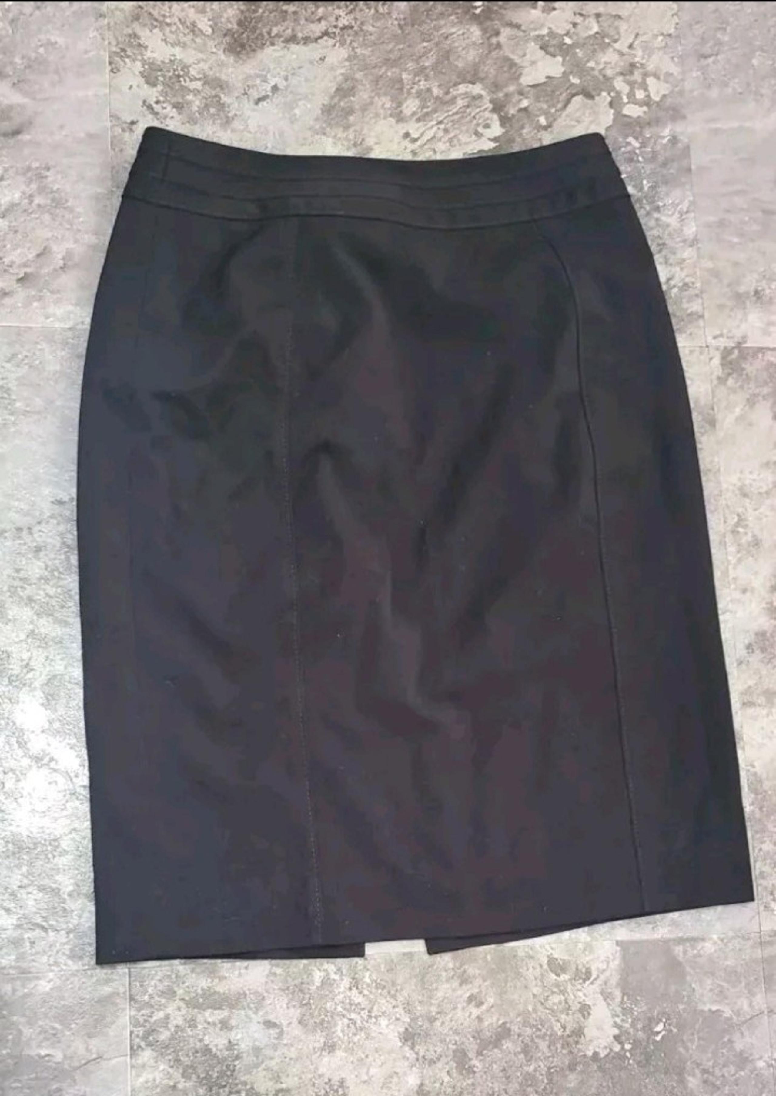 White House Black Market Skirt Womens Size 6 Black Straight & Pencil Business