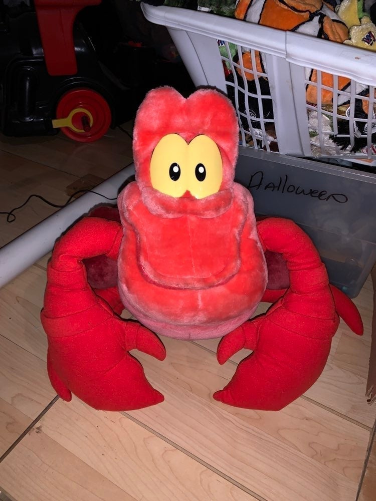 Disney Little Mermaid Sebastian the crab XL Plush