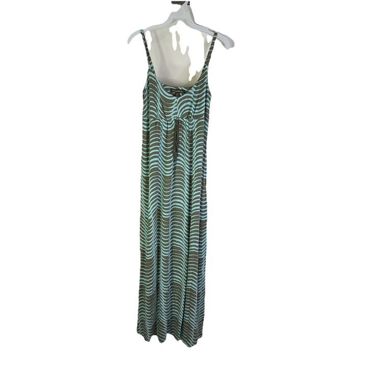 Tommy Bahama Womens Small Geometric Print Empire Waist Maxi Dress