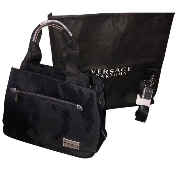 Versace beauty bag tote with the dust bag