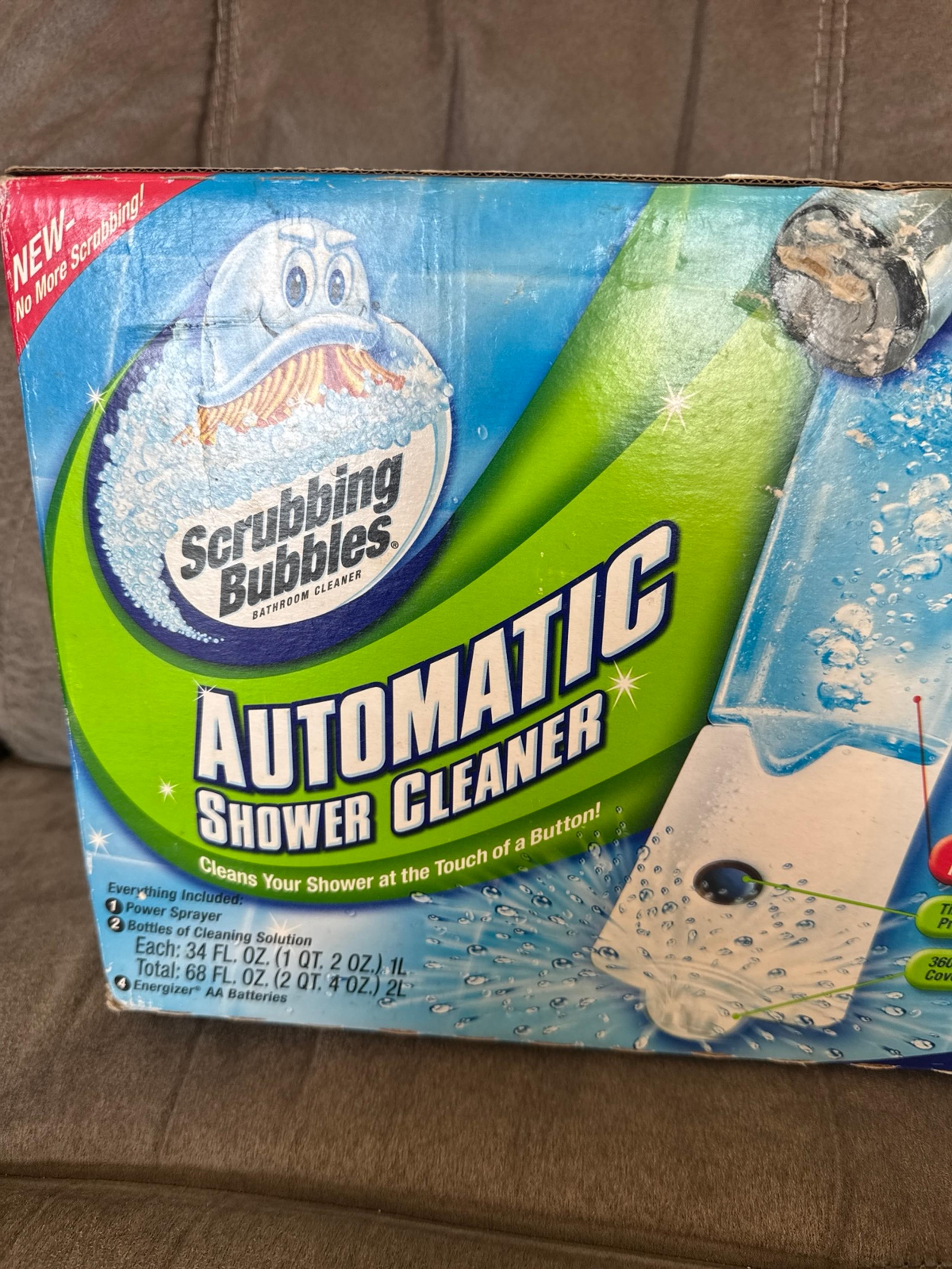 Scrubbing Bubbles Automatic Shower Cleaner Dual Kit with 34oz Refills NEW