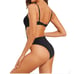 Tempt Me Black Cutout High Cut Monokini One Piece Bathing Suit NWT Size L