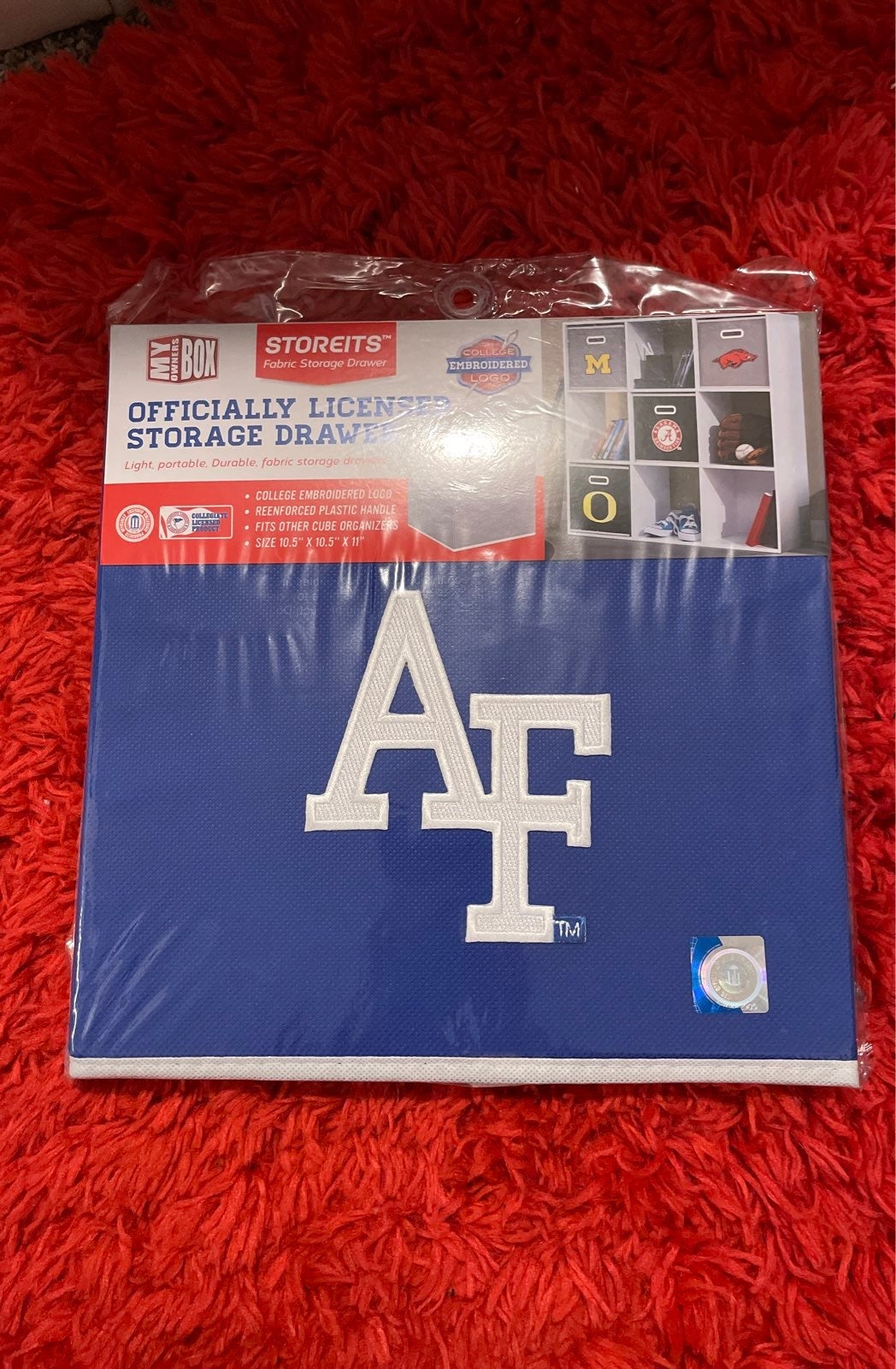 storage box set of 4 airforce