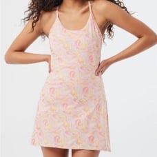 Outdoor Voices 'The Exercise Dress' in Pink Marble Colorway Size Medium