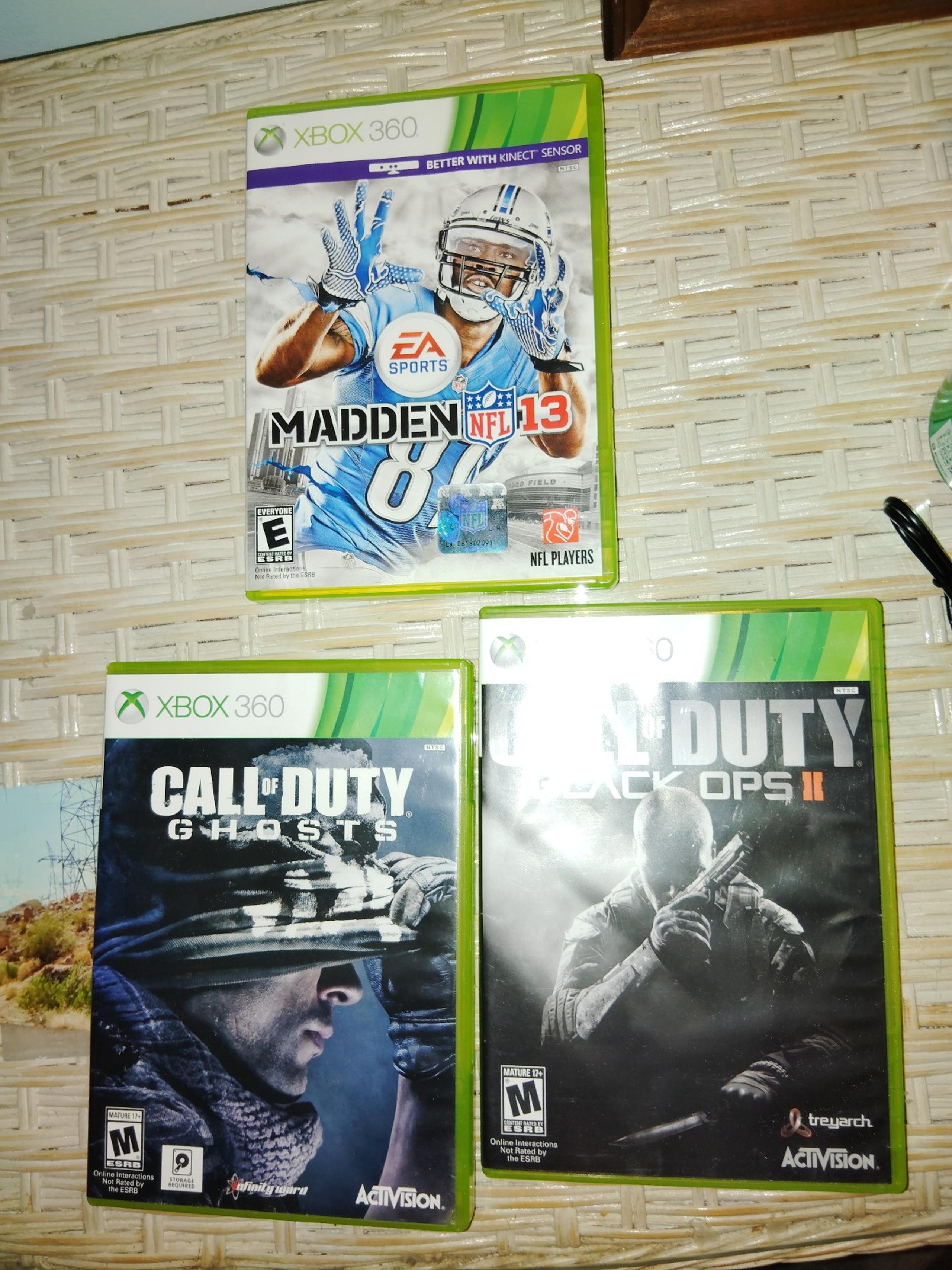 Xbox 360 game lot of 3