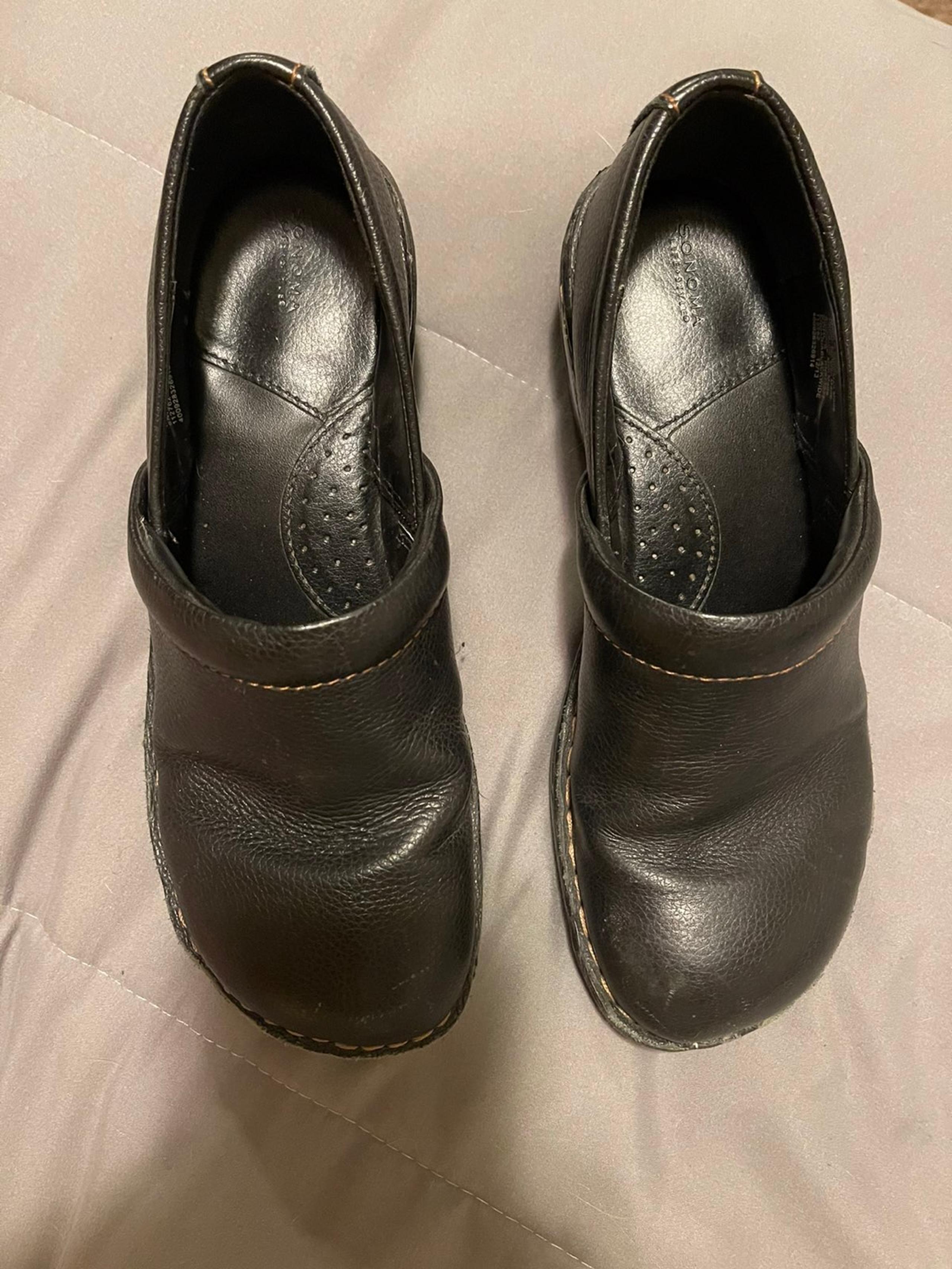 Sonoma Womens Black Clogs