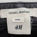 Isabel Marant pour H&M Lace Up Napa Lamb Leather Trousers Pants 38 8