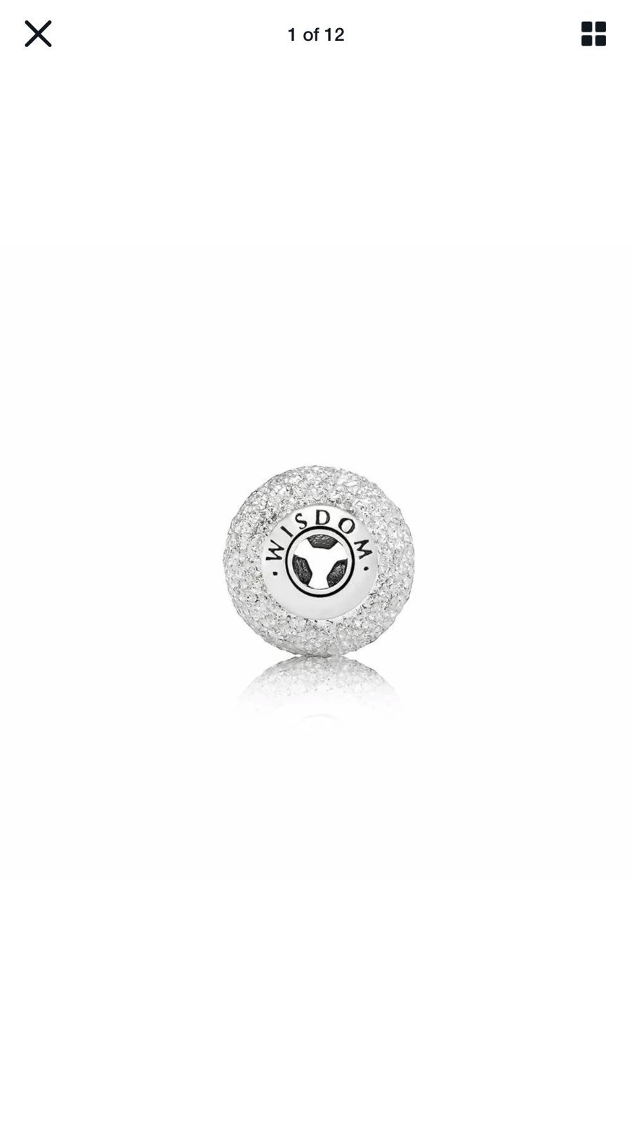 Pandora essence wisdom charm nwot Retired collectable