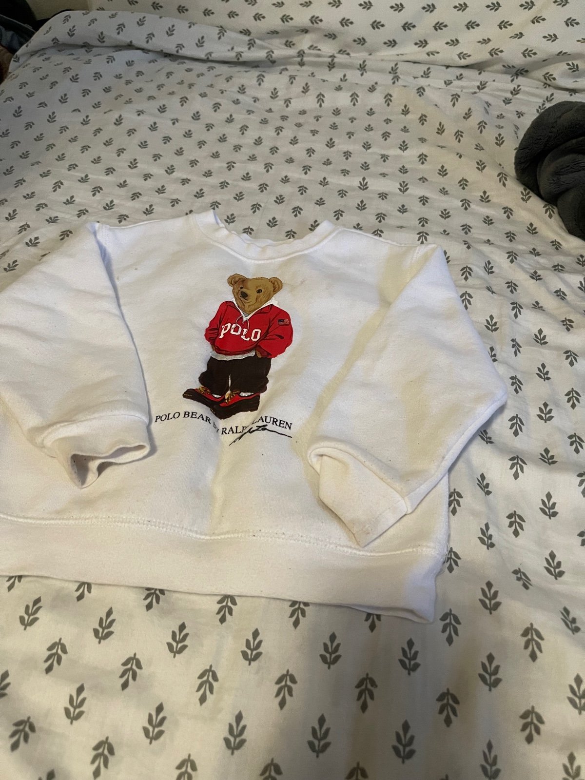 Polo Ralf Lauren bear sweater