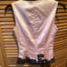Adrianna Papell Evening Essentials Pink Corset Top Embellished with Lace & Beads