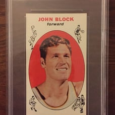 1969 Topps John Block PSA EX