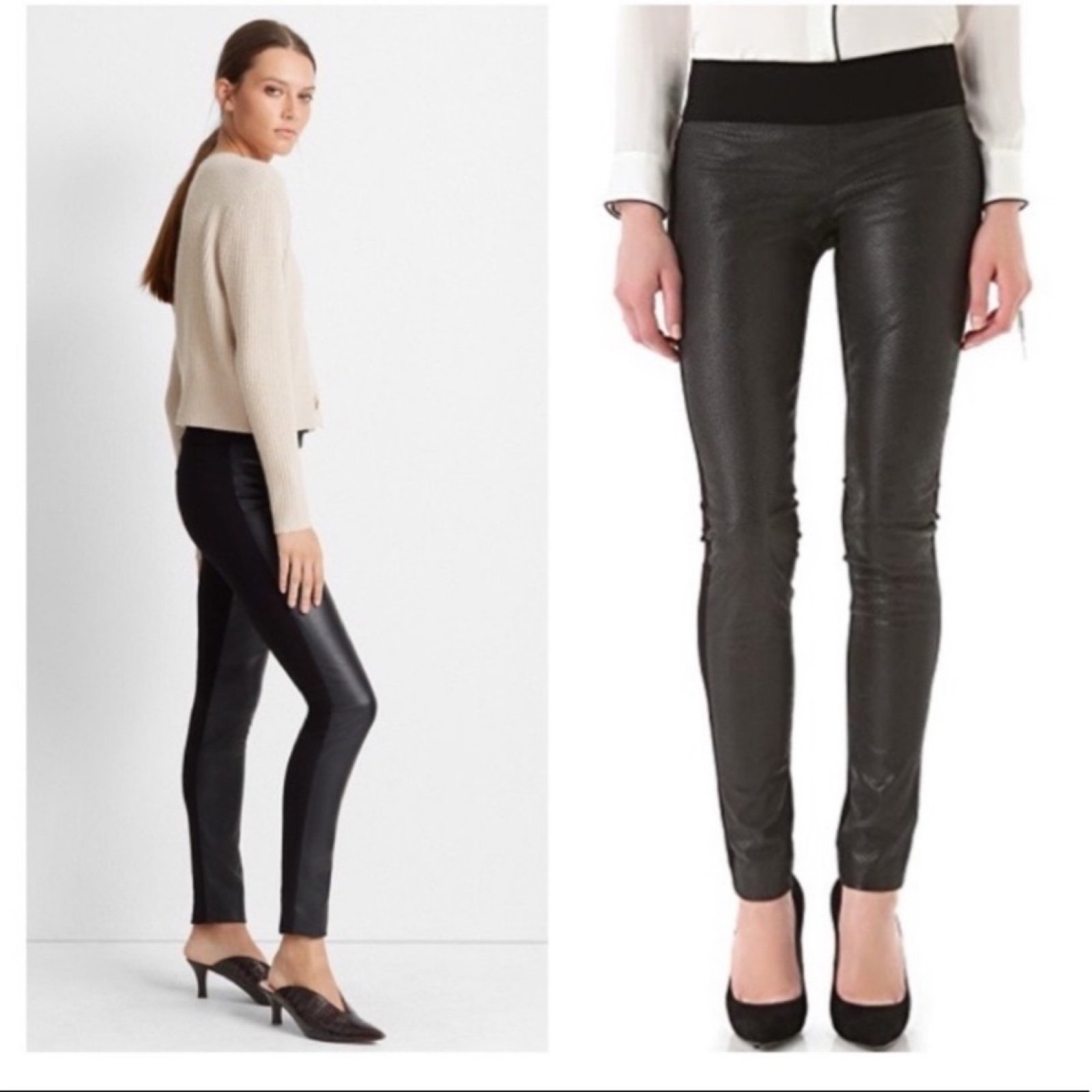 Club monaco leather pants sale