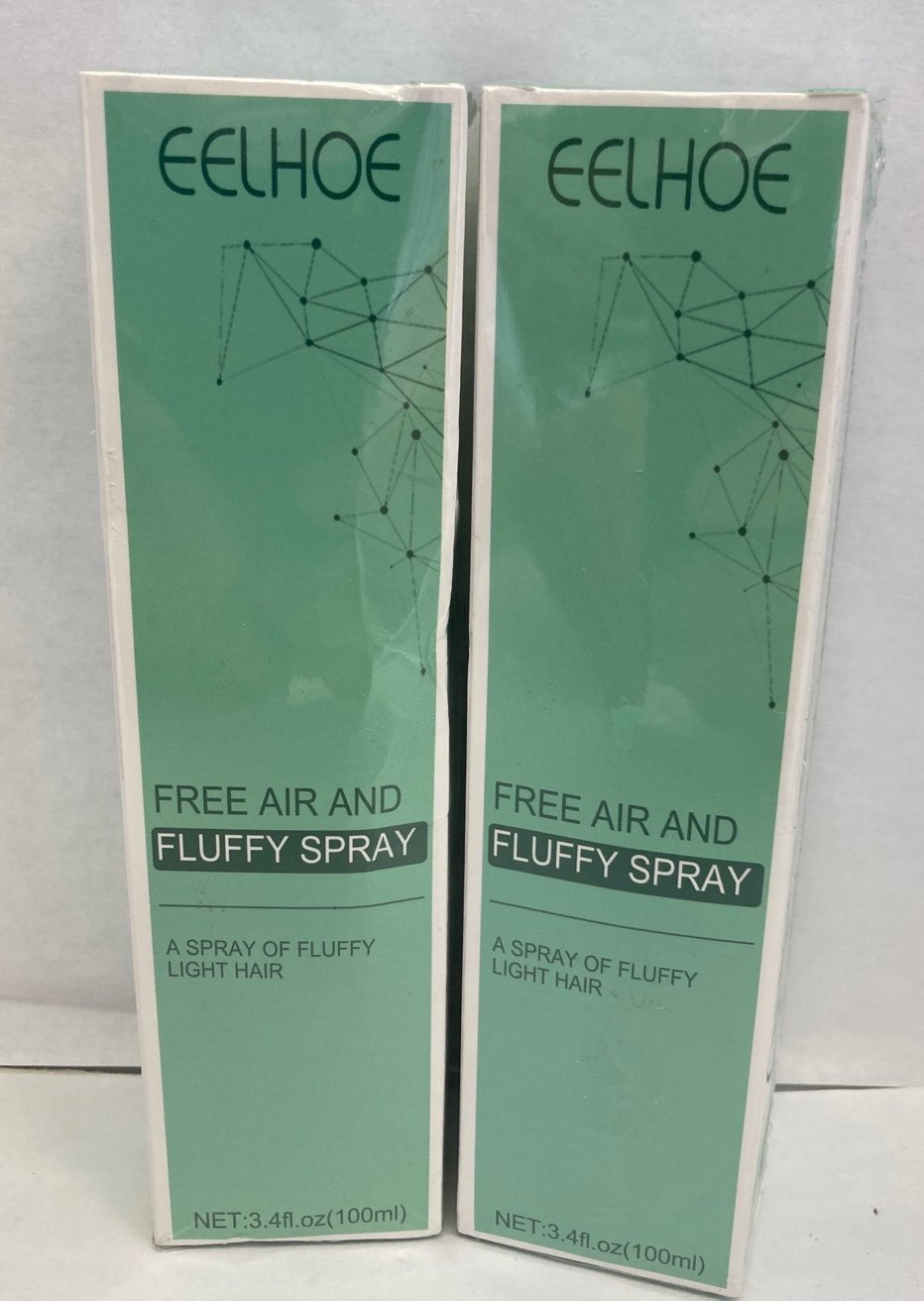 EELHOE Free Air & Fluffy Spray Fluffy Light Hair Dry Shampoo Pump 3.4oz SEALED 2