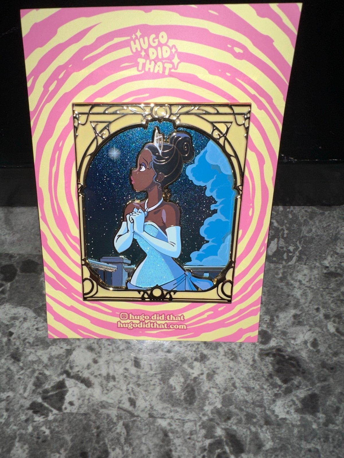 Hugodidthat Tiana profile pin