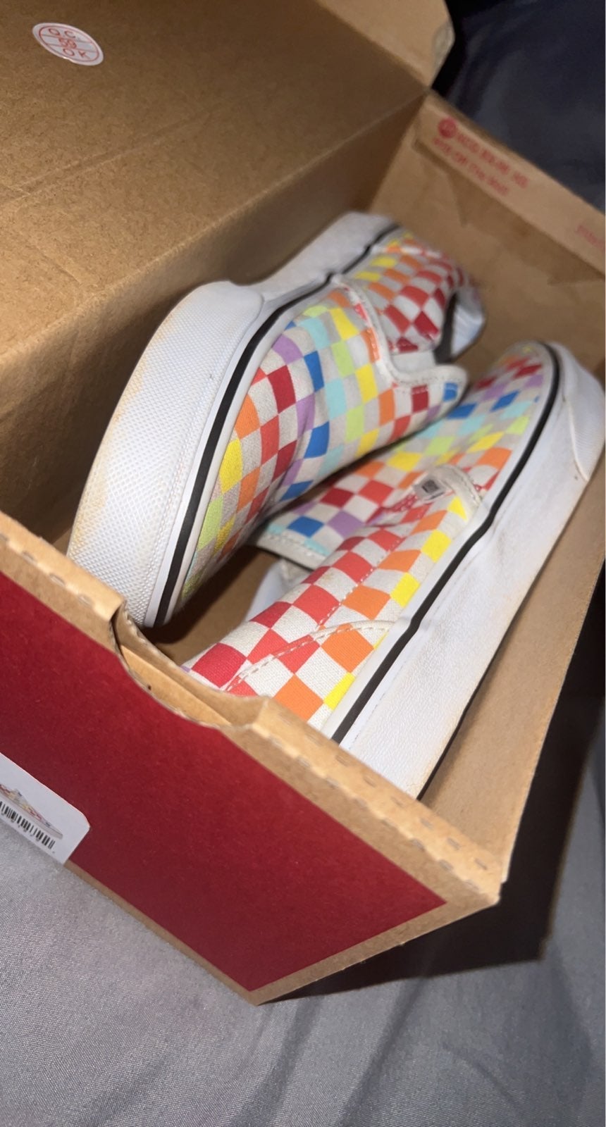 Vans slip on