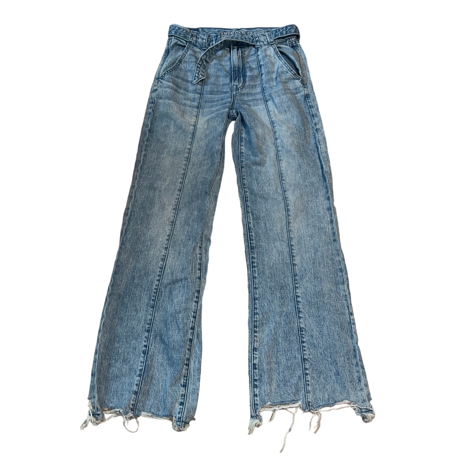 American Eagle Wide Leg Jeans Size 4