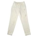 ALO Yoga Ripped Distressed Sweatpants Cream Chewed Hem Drawstring Waist Small