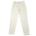 ALO Yoga Ripped Distressed Sweatpants Cream Chewed Hem Drawstring Waist Small