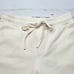 ALO Yoga Ripped Distressed Sweatpants Cream Chewed Hem Drawstring Waist Small