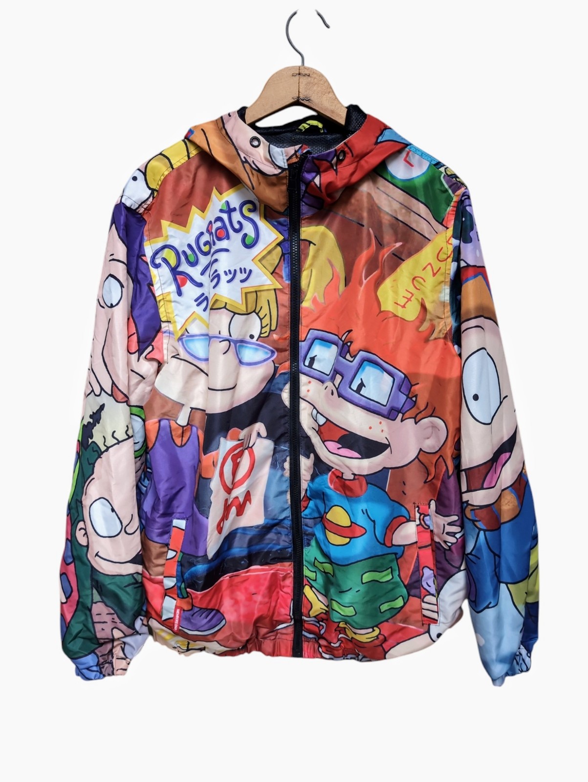 Members Only X Nickelodeon Rugrats Windbreaker Jacket Men’s Size LARGE