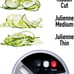 All-in-1 Vegetable Chopper, Mandoline Slicer & Cheese Grater |Multi Blade & More