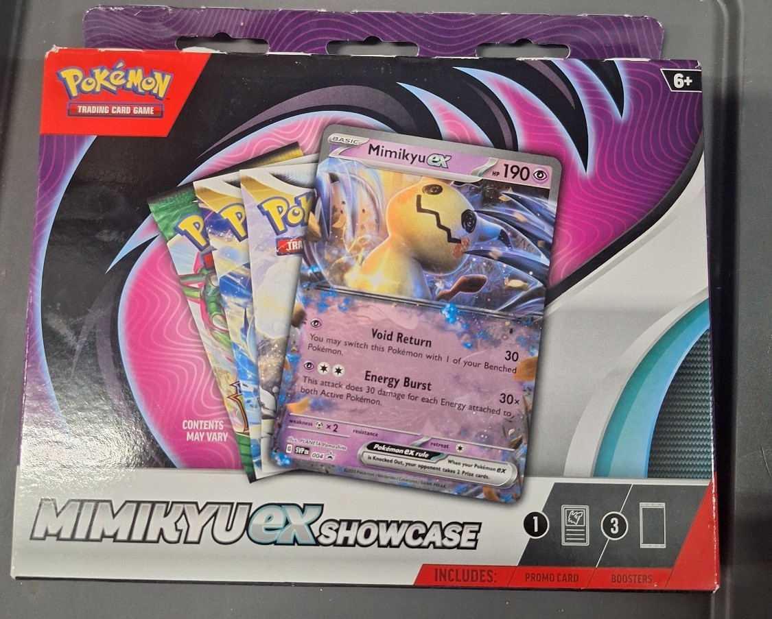 Brand New & Sealed Pokemon TCG: MIMIKYU EX SHOWCASE