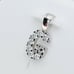 Gorgeous Pendant Simulated Diamond 925 Sterling Silver US925P1156