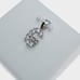 Gorgeous Pendant Simulated Diamond 925 Sterling Silver US925P1156