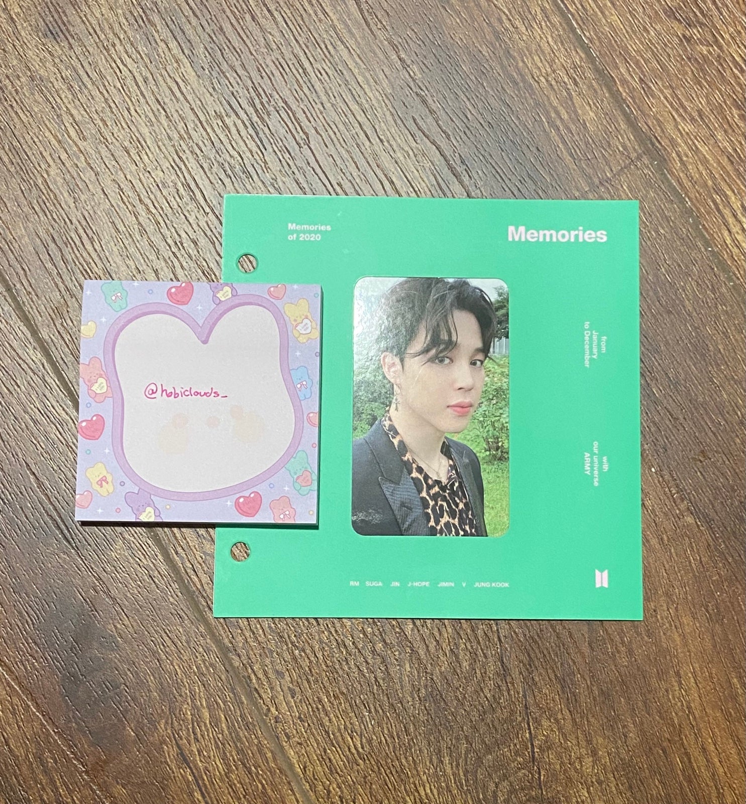BTS memories 2020 blu-ray jimin
