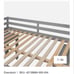 4 piece FULL size bed frame loft style set