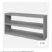 4 piece FULL size bed frame loft style set