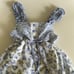 Blue floral girls dress - Jona Michelle size 6