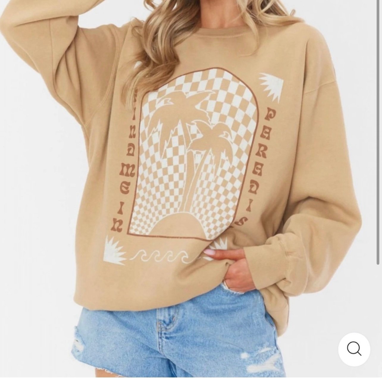 Show me your mumu graphic Sweatshirt