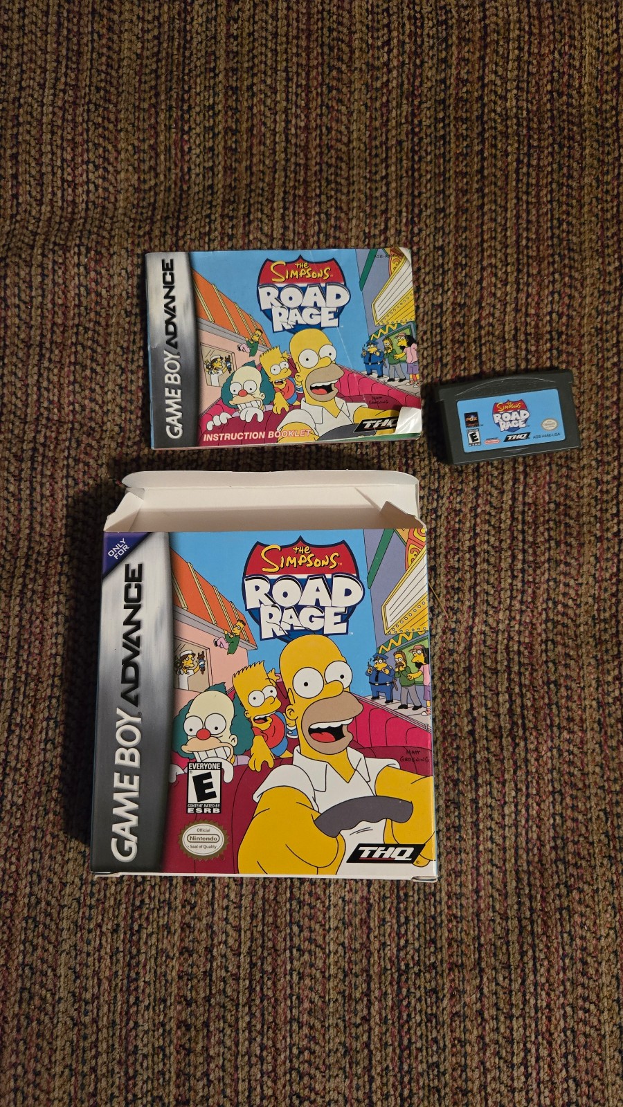 The Simpsons road rage