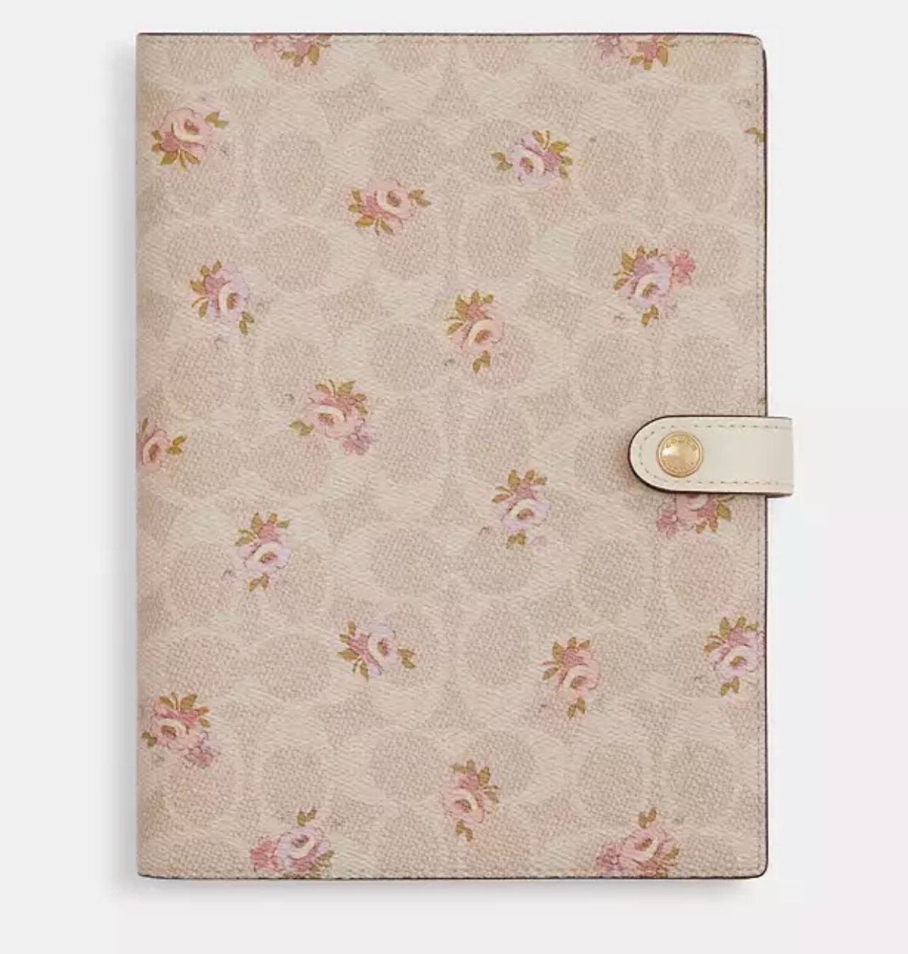 NEW Coach Roses Logo Notebook