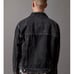 BDG Urban Outfitters black relaxed denim trucker jacket size XL in EUC