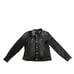 BDG Urban Outfitters black relaxed denim trucker jacket size XL in EUC