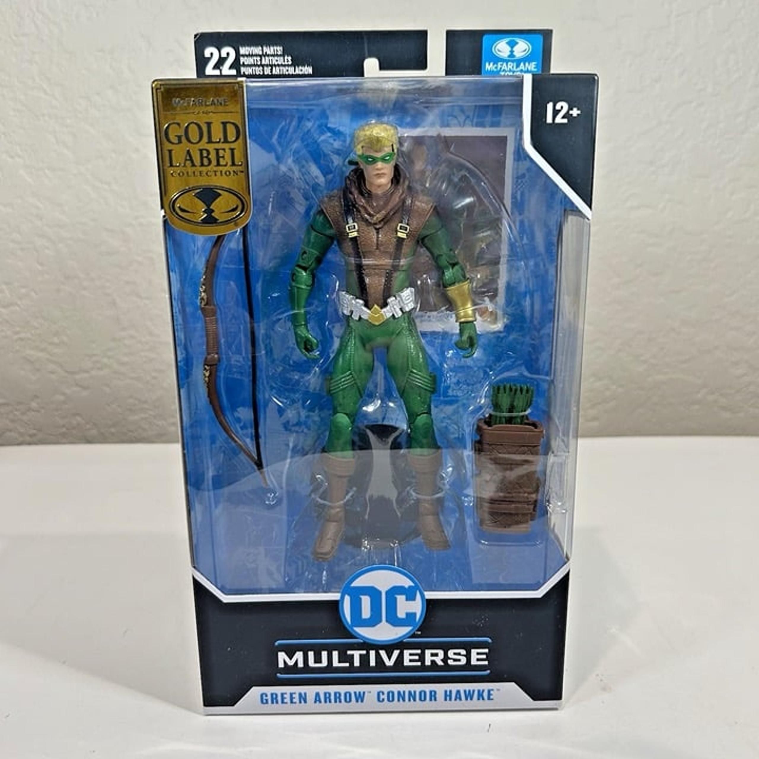 MCFARLANE TOYS DC MULTIVERSE GREEN ARROW CONNOR HAWKE - TARGET GOLD LABEL - NEW!