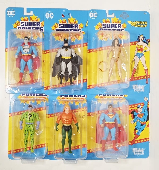 McFarlane DC Super Powers Wave 9 Lot of 6 figures All are Mint On Card BRAND NEW