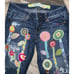 Sewunruly Boho Hippie Patchwork Jeans