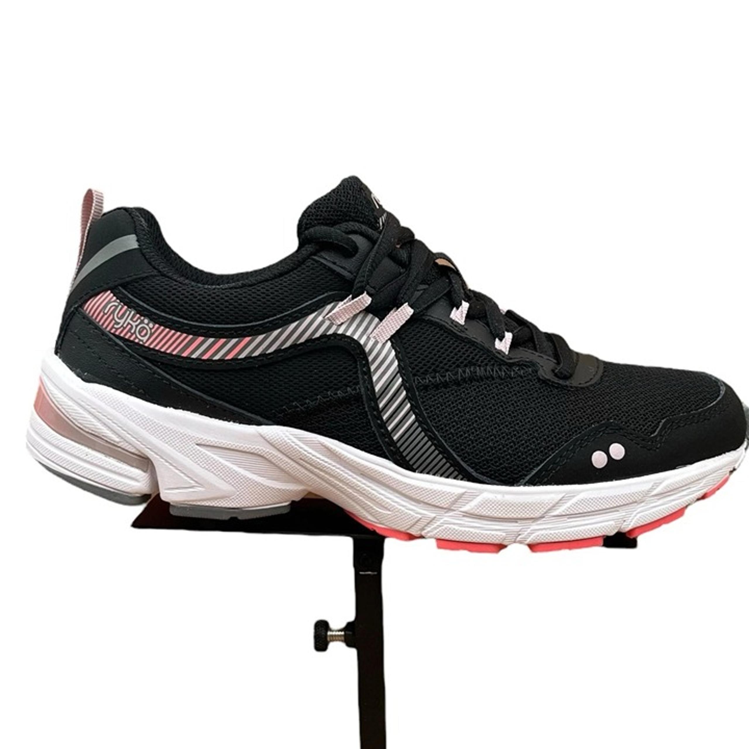 Ryka Intrigue 2 Womens Walking Sneakers Size 6 Black Flexible Memory Foam Shoes
