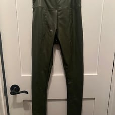Saks Fifth Avenue leather leggings