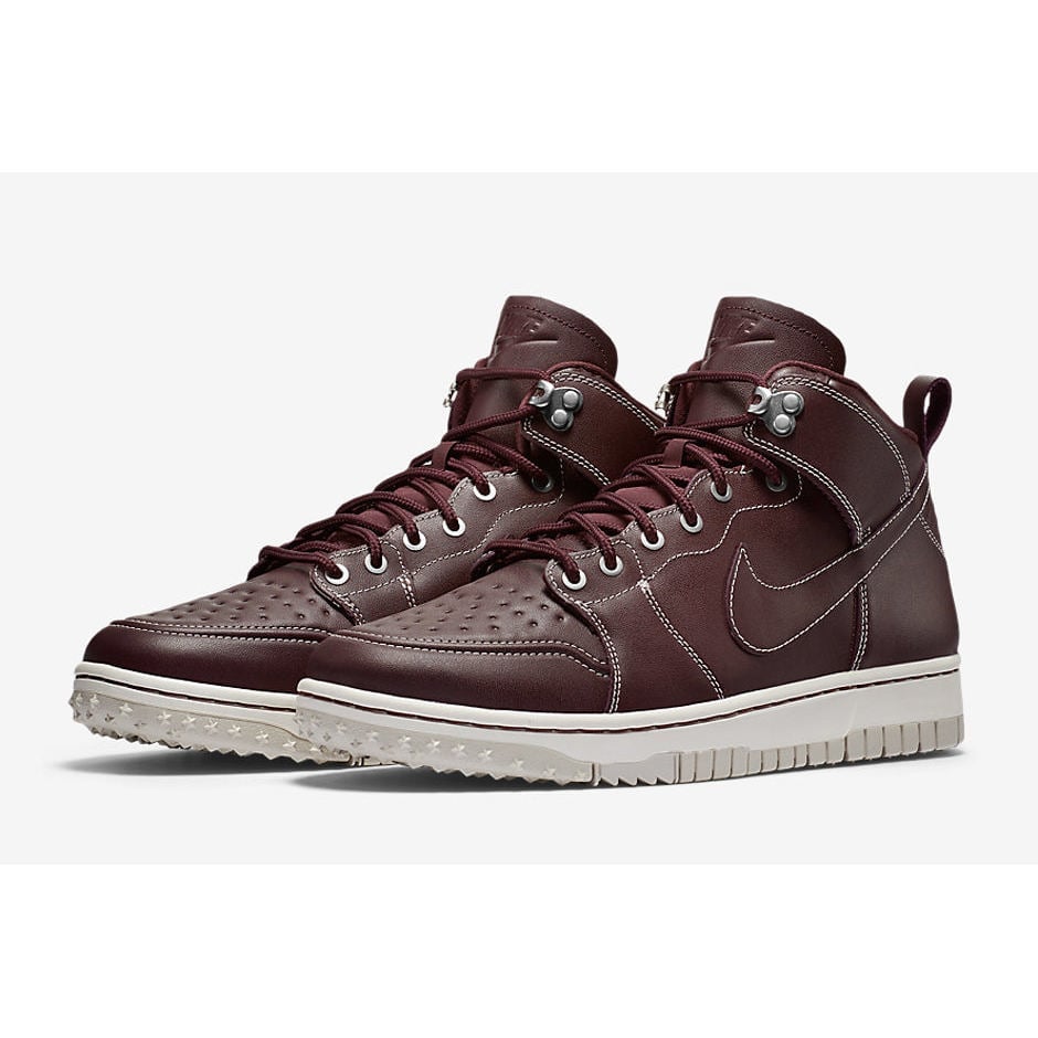 Nike Dunk High WB Sneaker, Newboot Mohogany New Size 10M