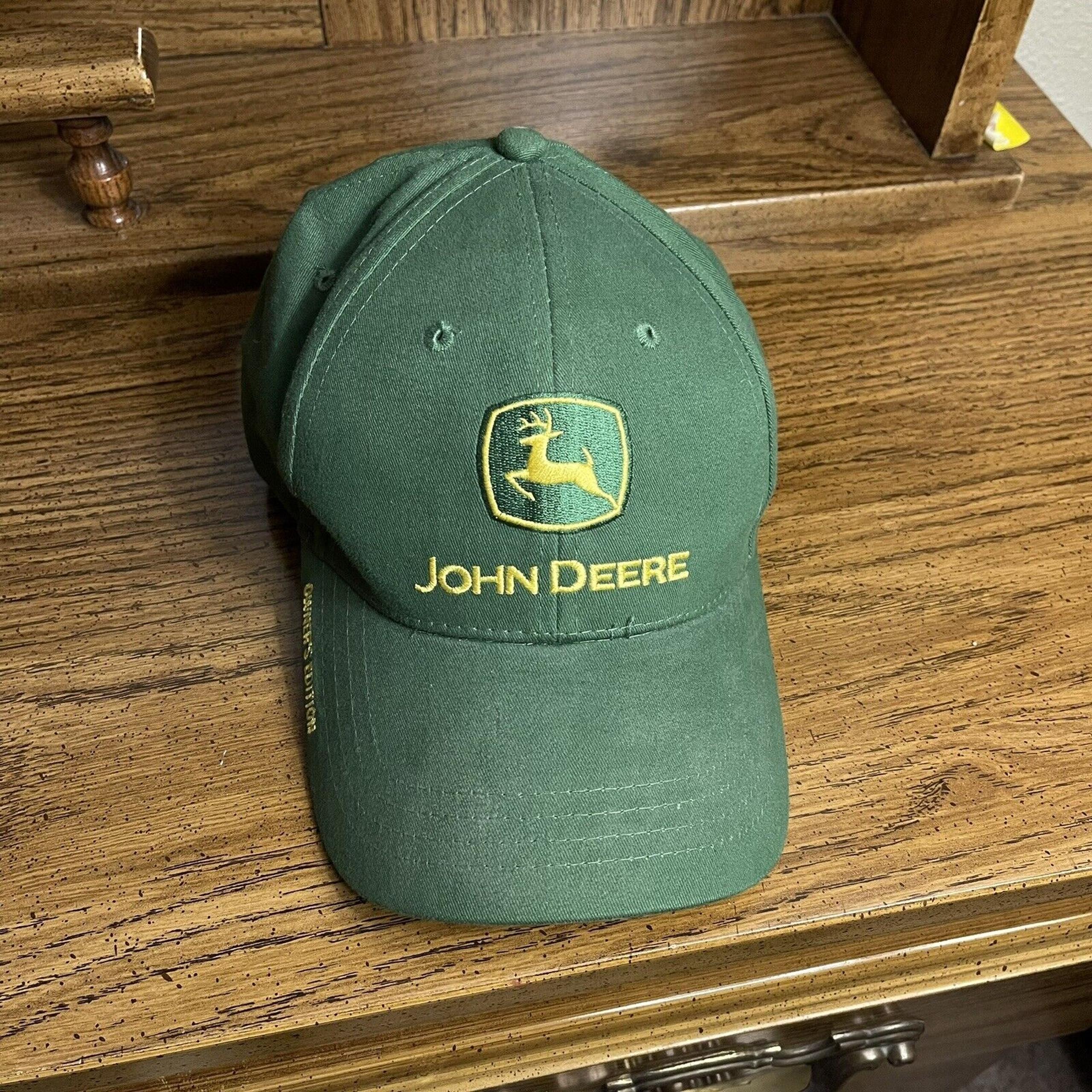 JOHN DEERE Hat Nothing Runs Like A Deere Cotton Men’s Adjustable